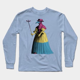 Pan lady Plague Doctor (antique) Long Sleeve T-Shirt